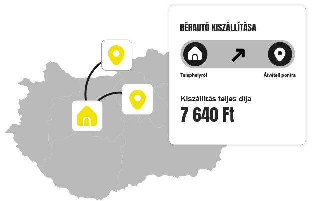 Kiszállítjuk hozzád az autót